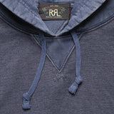 Two-Tone Fleece Hoodie - Navy - RRL - STAG Provisions - Tops - Fleece / Sweatshirt