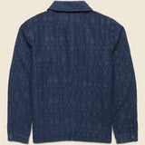 Jacquard Deck Overshirt - Indigo - RRL - STAG Provisions - Outerwear - Coat / Jacket