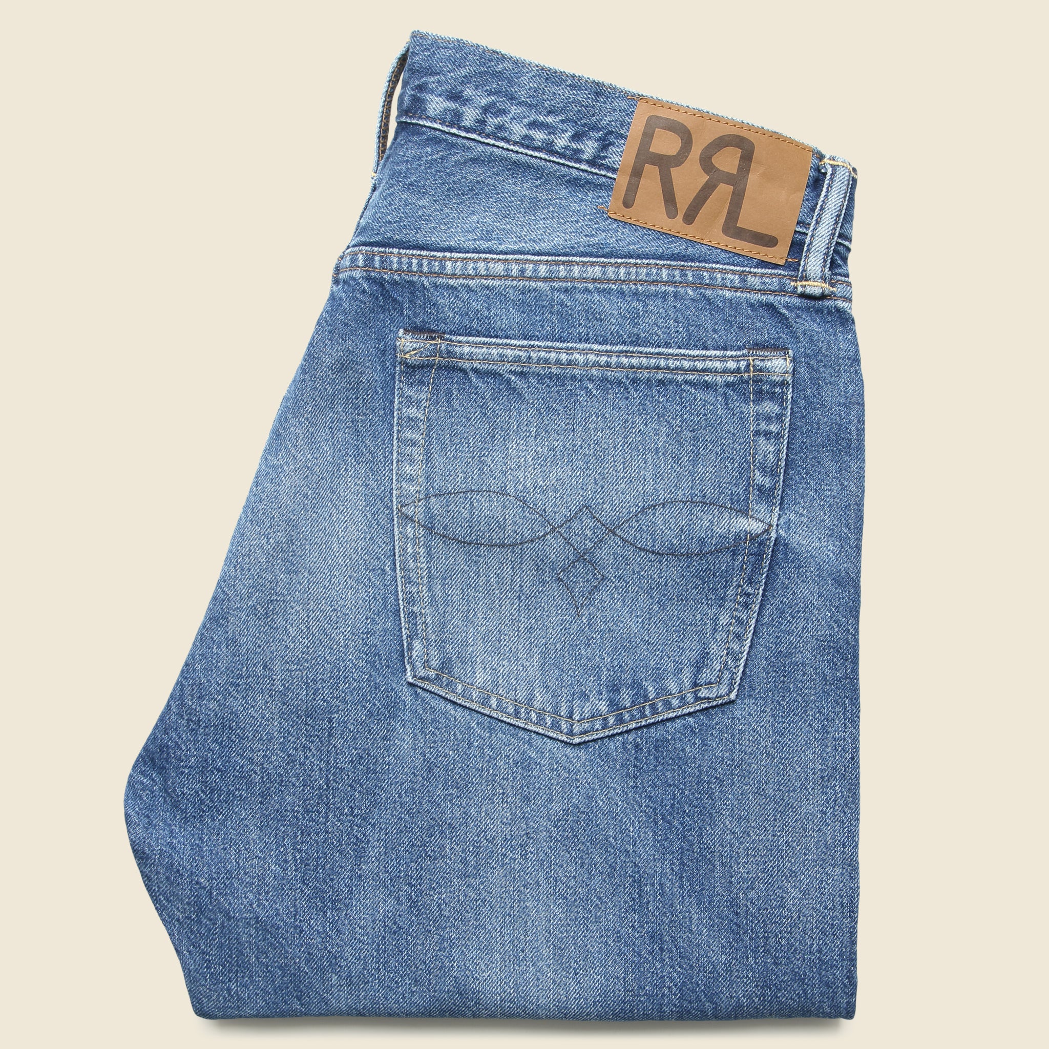 Slim Fit Jean - Daws Wash - RRL - STAG Provisions - Pants - Denim