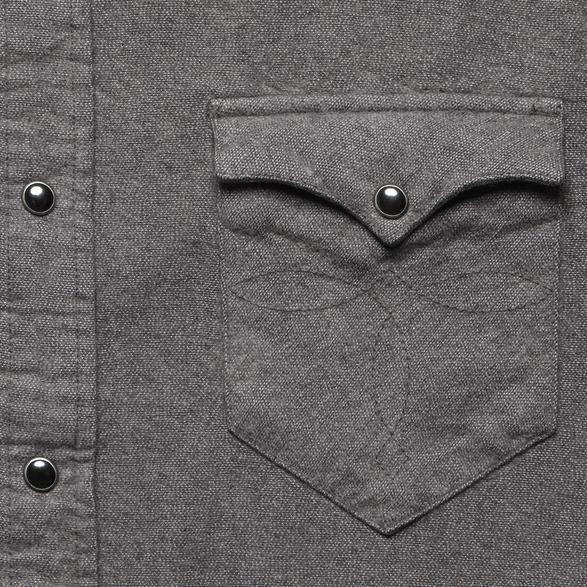 Buffalo Western Shirt - Gray