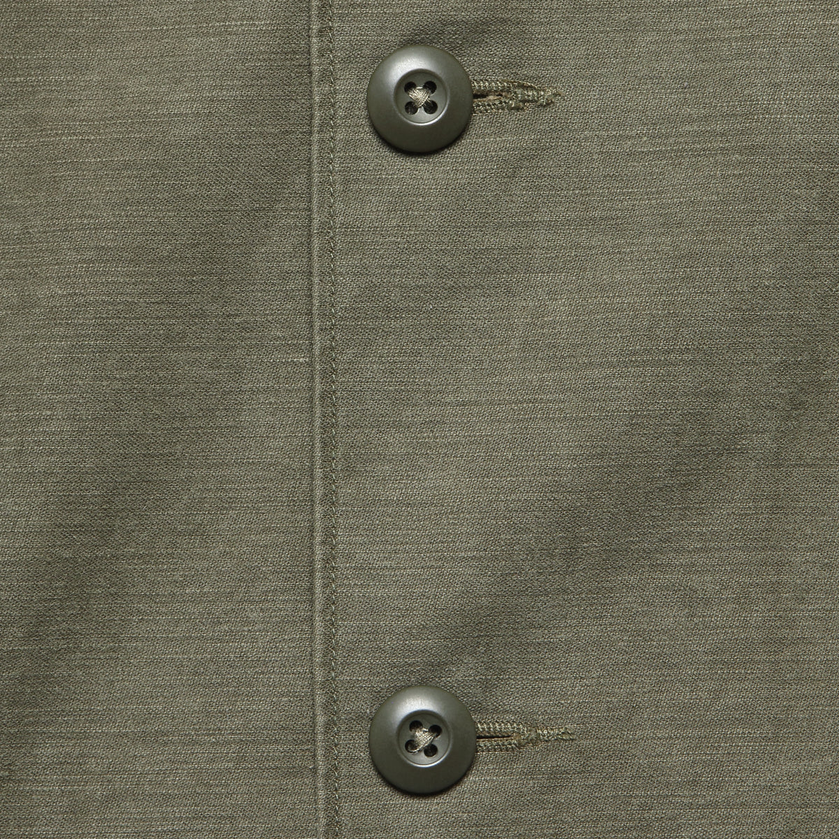 Reverse Sateen Overshirt - Olive