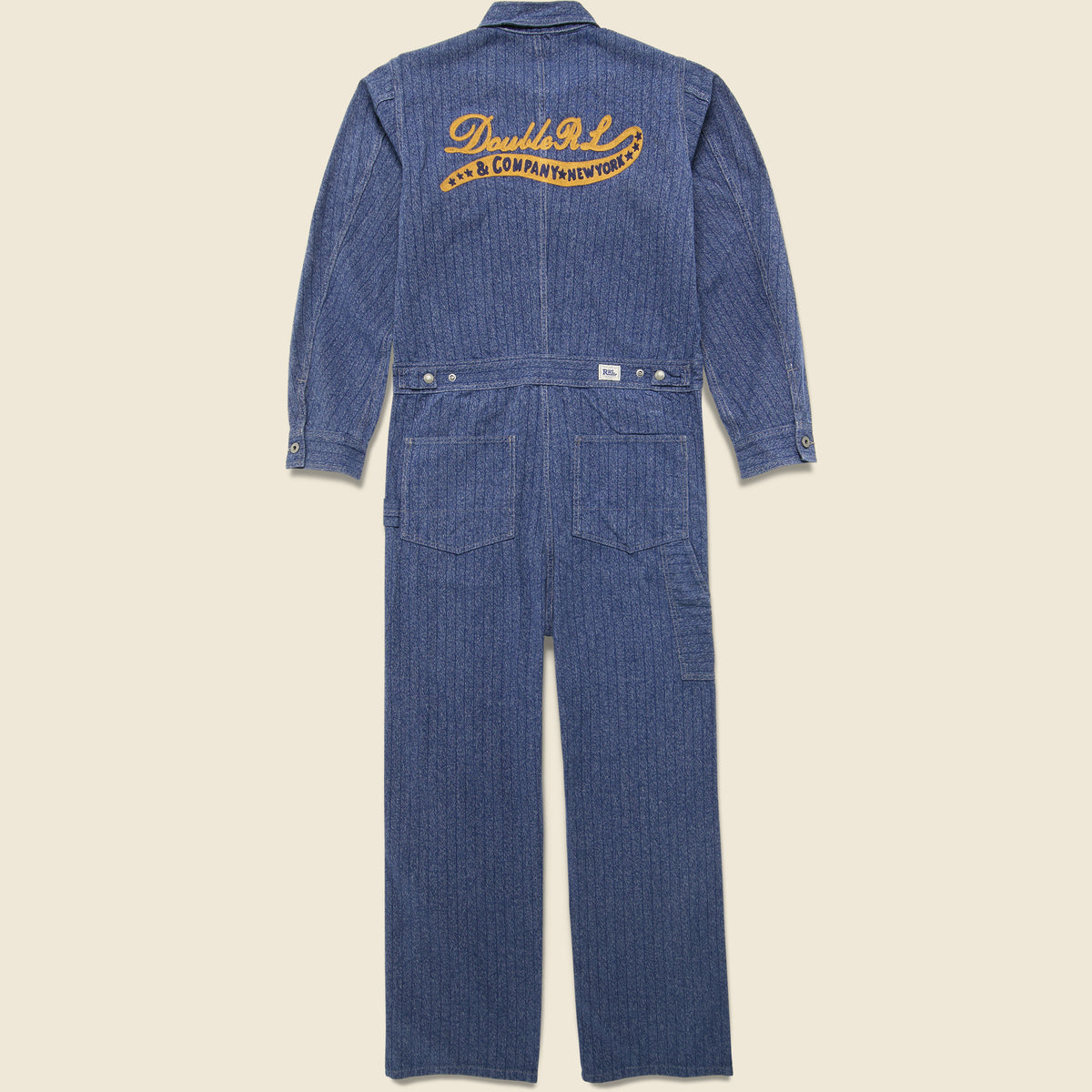 Women's Ralph Lauren RRL Japanese Striped Jaspé Twill