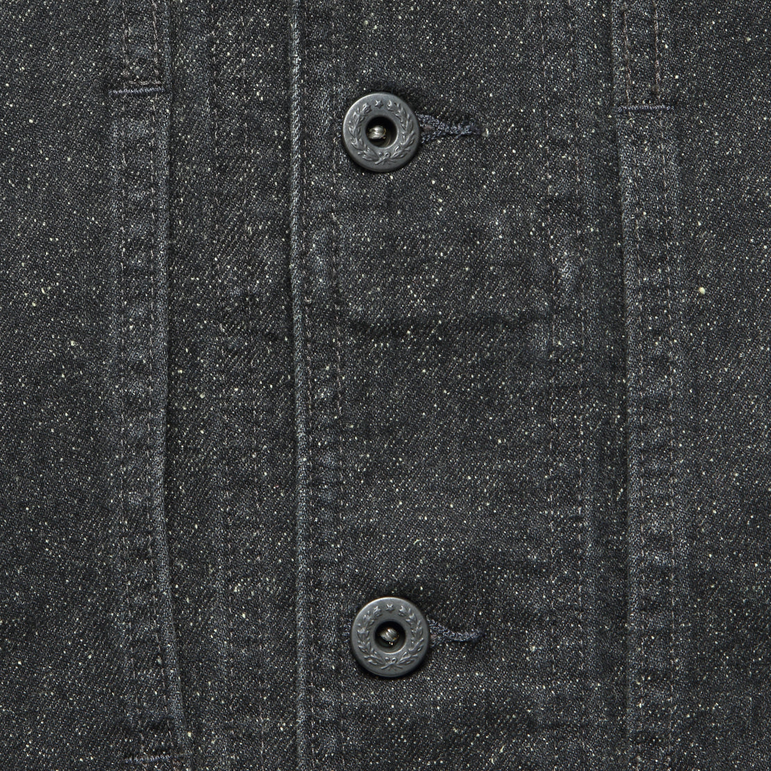 Jaspé Shawl Collar Shirt Jacket - Black - RRL - STAG Provisions - Tops - L/S Woven - Overshirt