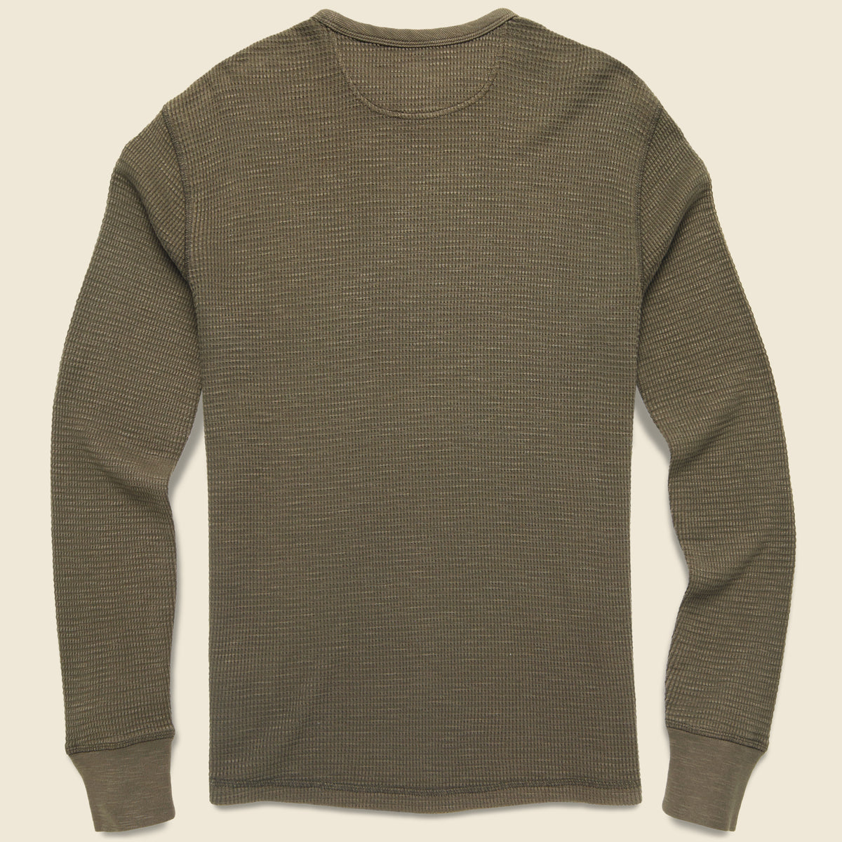【RRL】Textured Crewneck RRL Textured Crewneck - Faded Black Canvas | Parallel