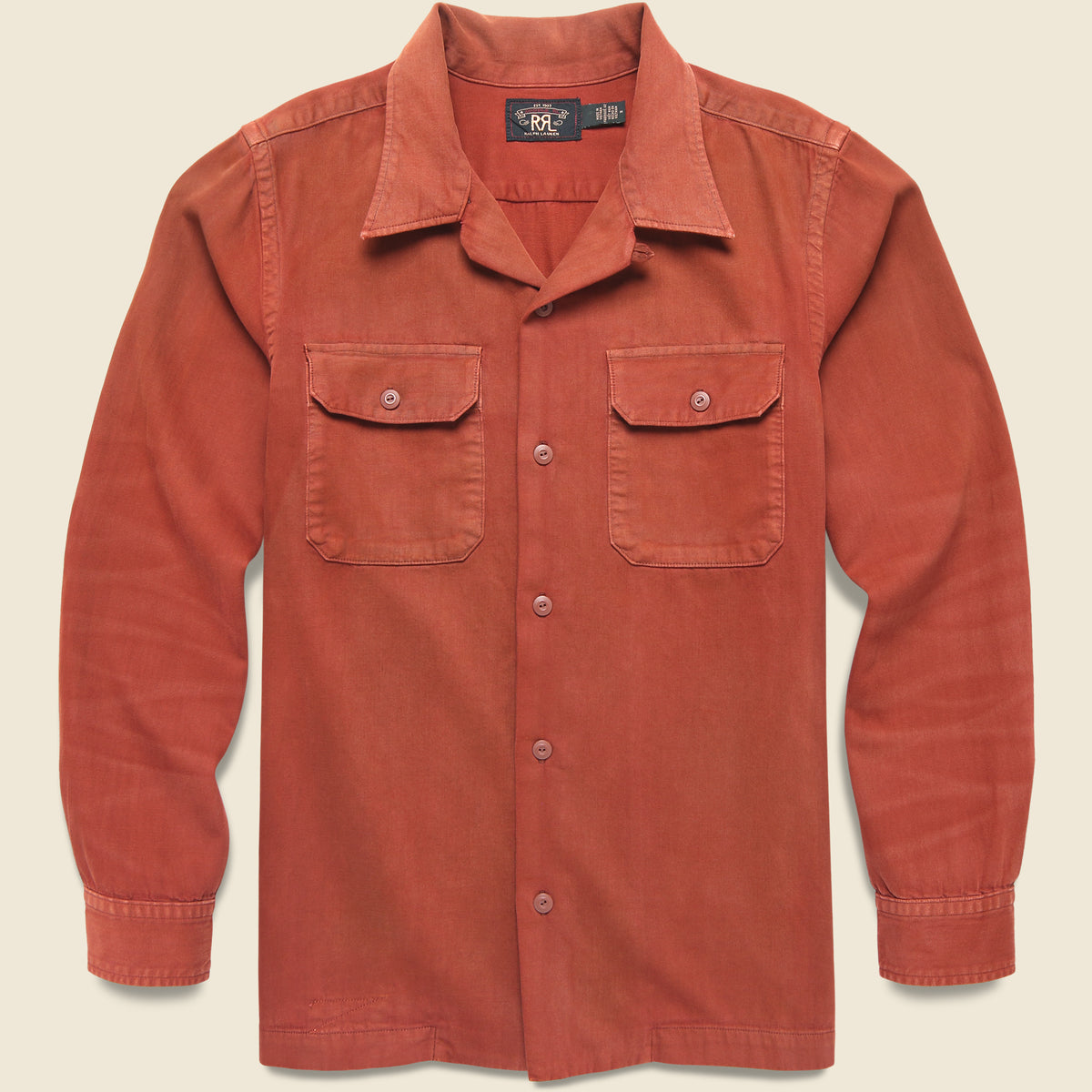 Holmes Camp Shirt - Brick