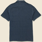 Jervis Camp Shirt - Indigo - RRL - STAG Provisions - Tops - S/S Woven - Other Pattern