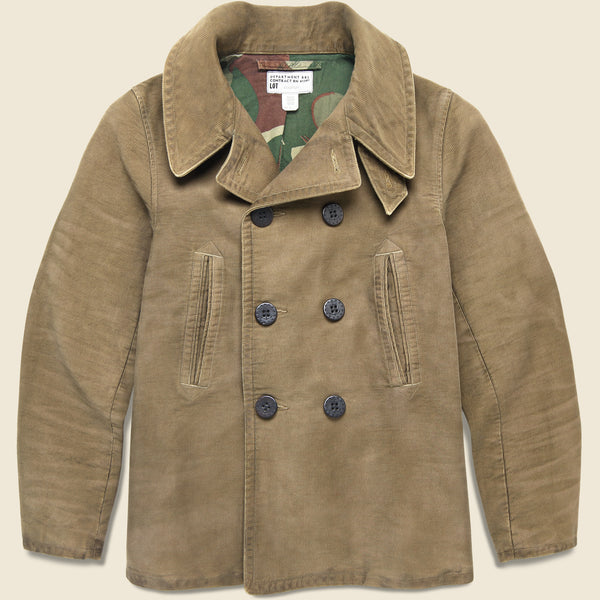 Leahy Junglecloth Peacoat - Olive