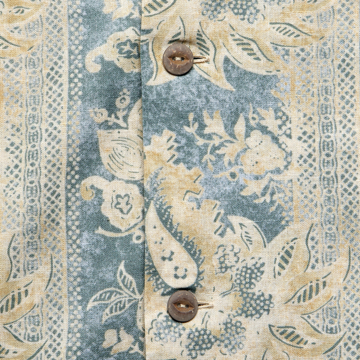 Floral Camp Shirt - Indigo