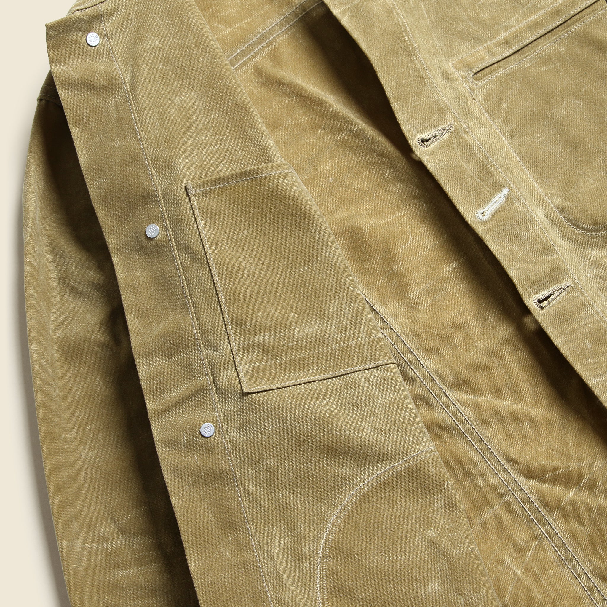 Supply Jacket - Waxed Tan Ridgeline - Rogue Territory - STAG Provisions - Outerwear - Coat / Jacket