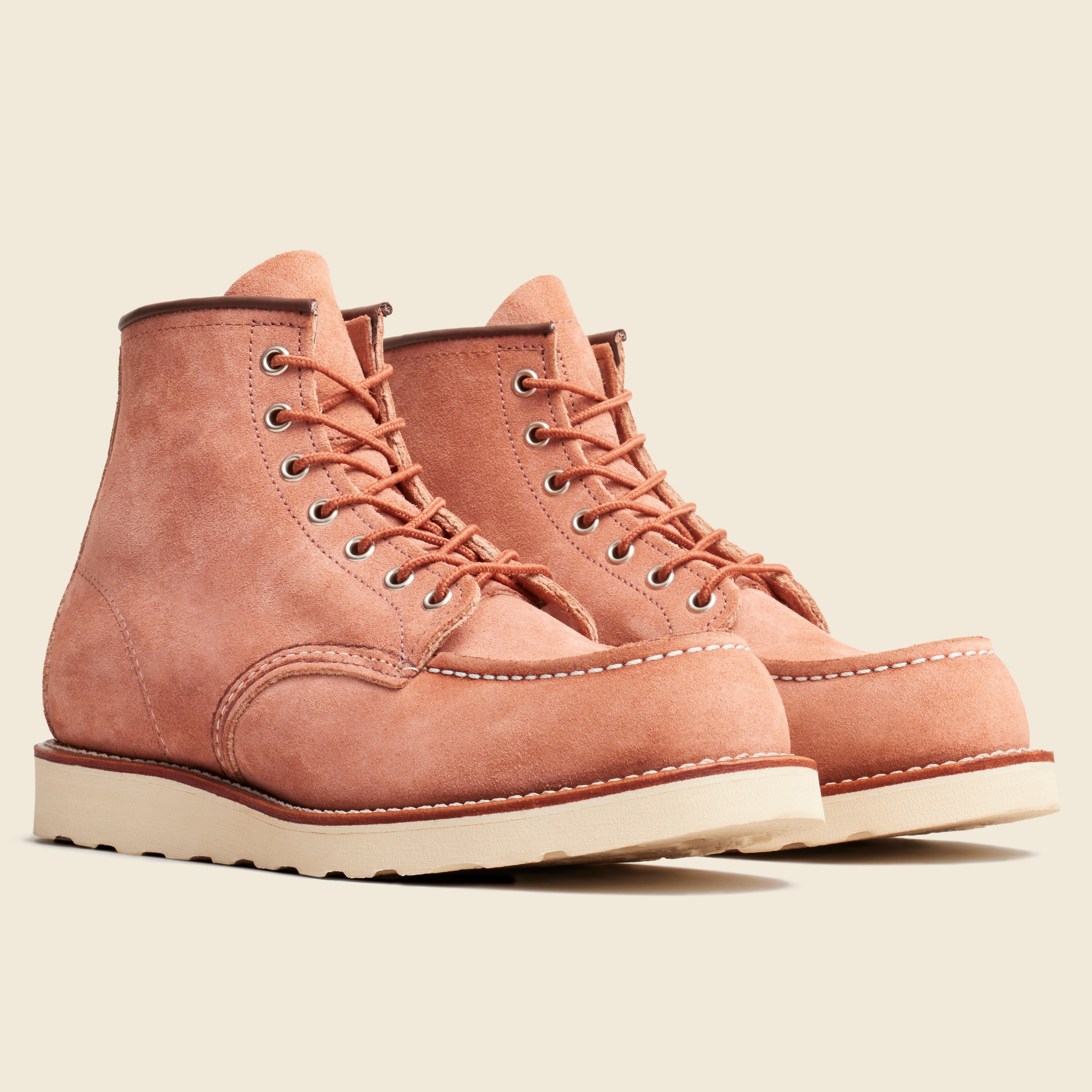 6" Moc Toe No. 8208 - Dusty Rose Abilene - Red Wing - STAG Provisions - Shoes - Boots / Chukkas