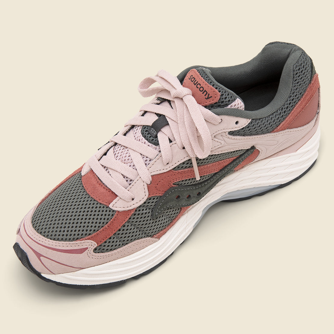 Progrid Omni 9 Sneaker - Pink/Charcoal - Saucony - STAG Provisions - Shoes - Athletic