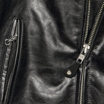 Cafe Racer Jacket - Black Leather - Schott - STAG Provisions - Outerwear - Coat / Jacket
