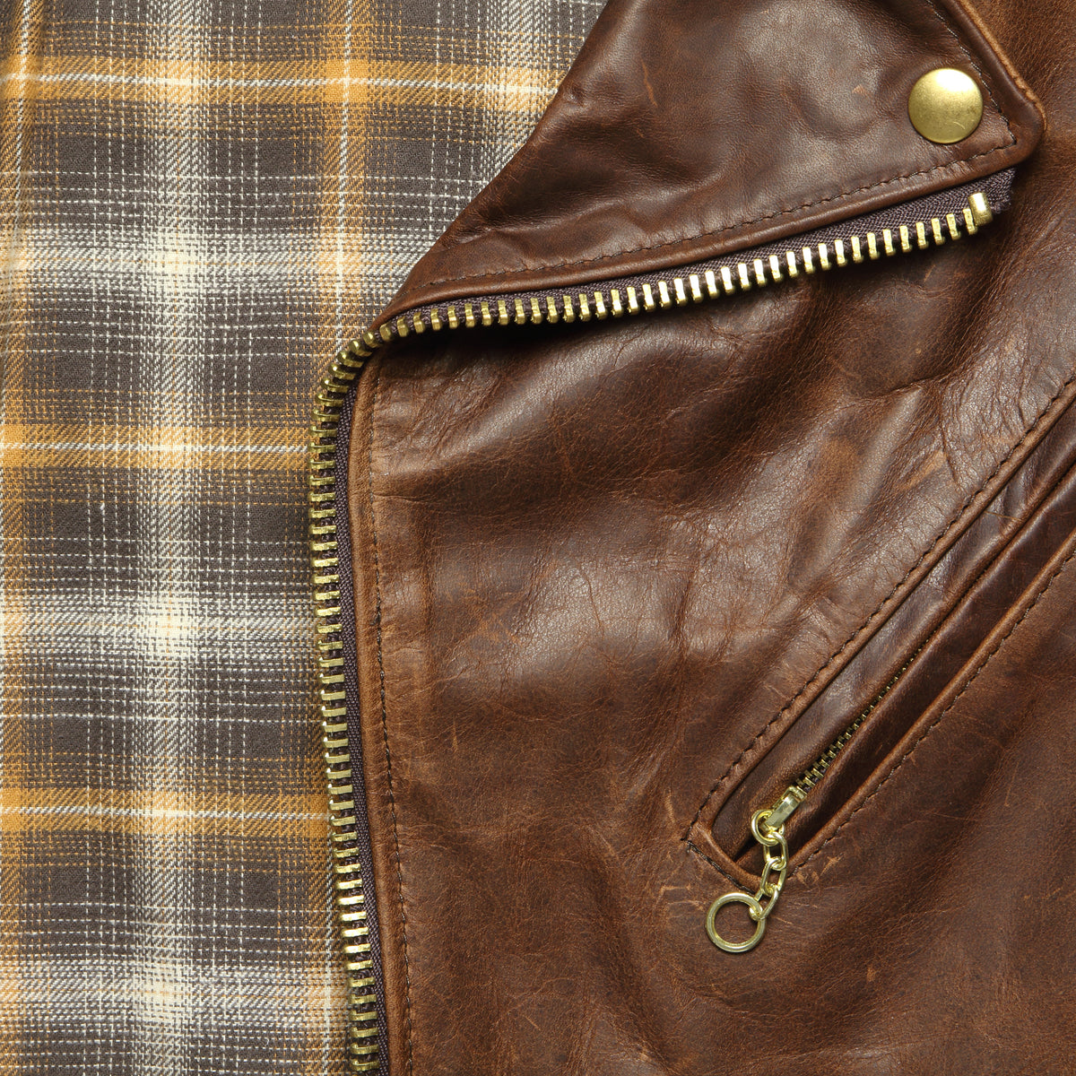 Schott / arrow/perfecto/レザージャケット・ブルゾン/L/牛革/ブラウン Perfecto Moto Jacket - Brown