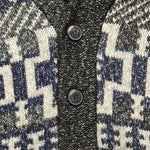 Southwestern Shawl Cardigan - Black/Blue/White - Schott - STAG Provisions - Tops - Sweater