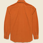 Pinwale Corduroy Shirt - Rust - Schott - STAG Provisions - Tops - L/S Woven - Corduroy