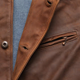 Nubuck Cowhide Mechanic Jacket - Brown - Schott - STAG Provisions - Outerwear - Coat / Jacket