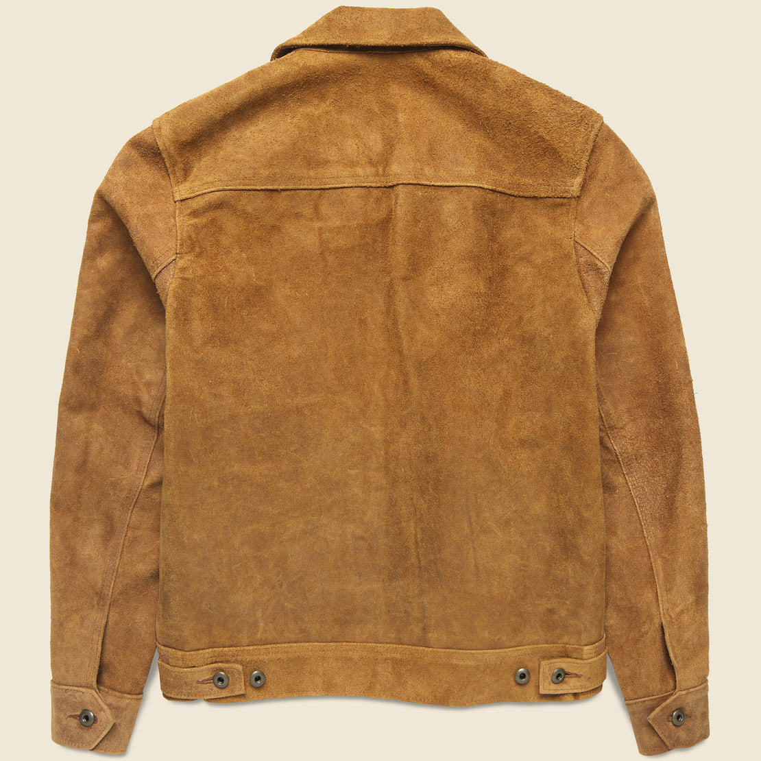 Cafe Racer Jacket - Brown Suede - Schott - STAG Provisions - Outerwear - Coat / Jacket