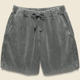 6" Corduroy Easy Short - Black - Save Khaki - STAG Provisions - Shorts - Lounge