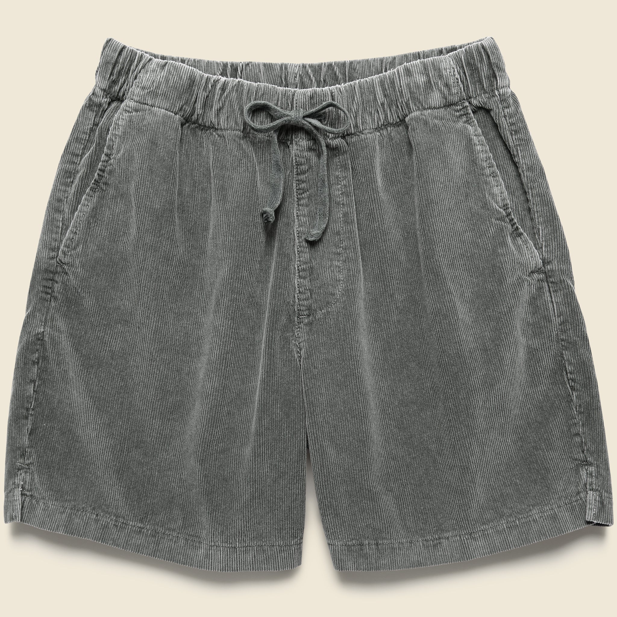 6" Corduroy Easy Short - Black - Save Khaki - STAG Provisions - Shorts - Lounge