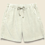 6" Corduroy Easy Short - Salt - Save Khaki - STAG Provisions - Shorts - Lounge