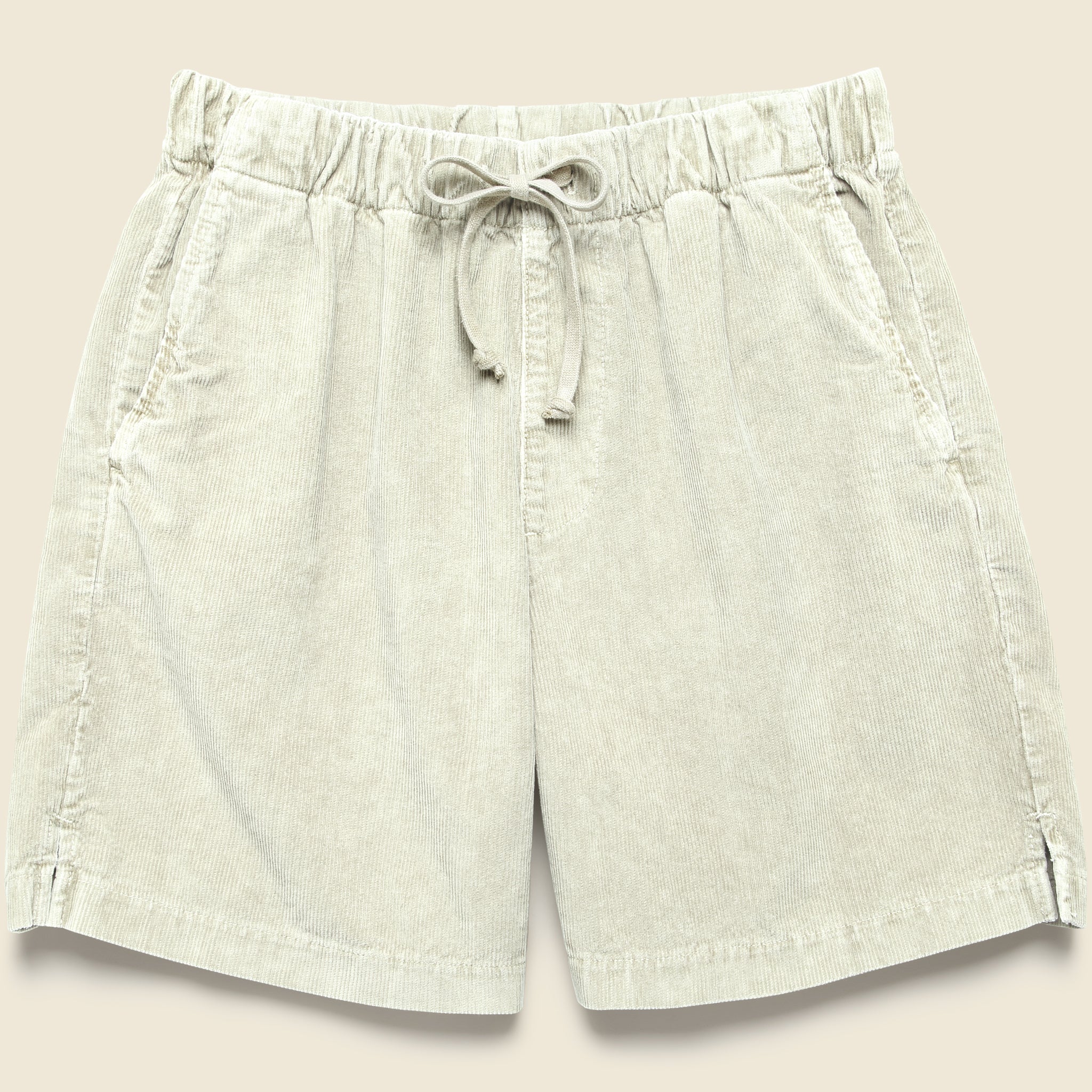 6" Corduroy Easy Short - Salt - Save Khaki - STAG Provisions - Shorts - Lounge