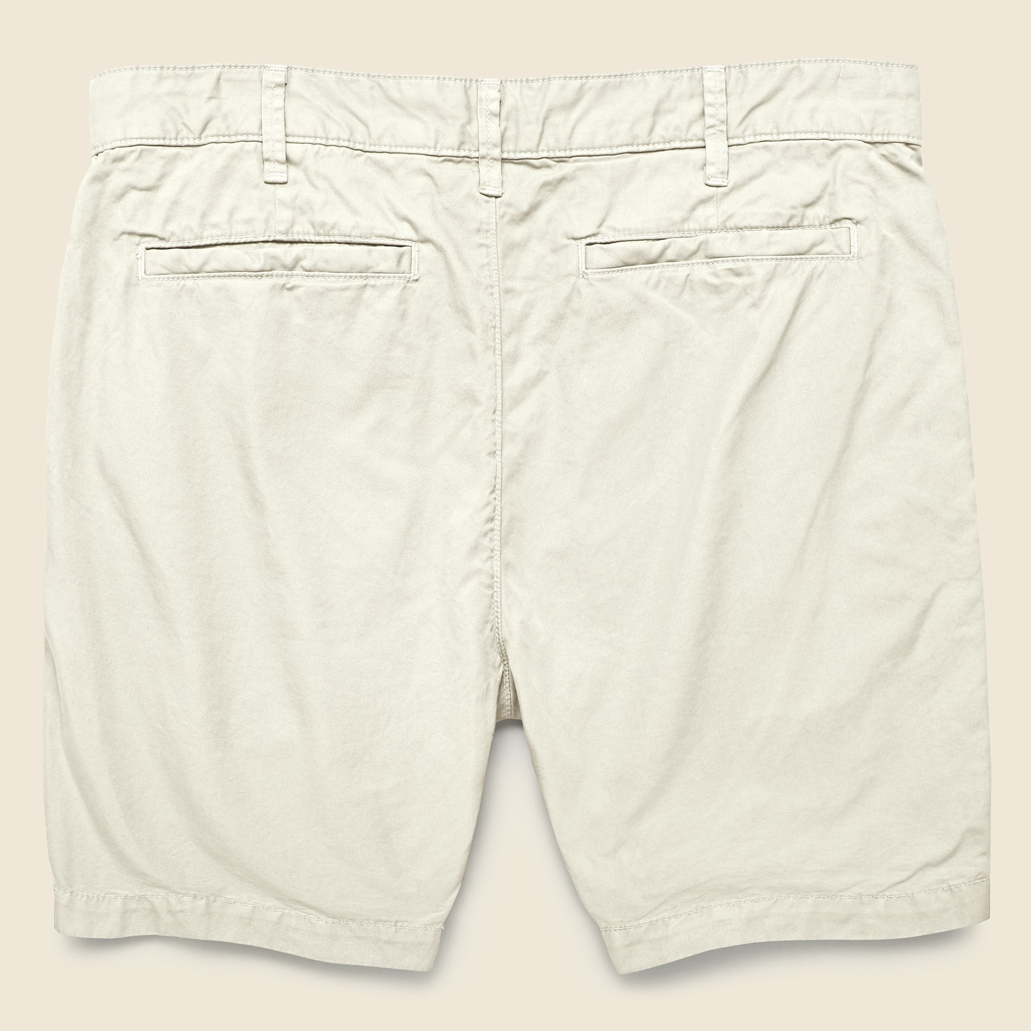 7" Twill Bermuda Short - Ash - Save Khaki - STAG Provisions - Shorts - Solid