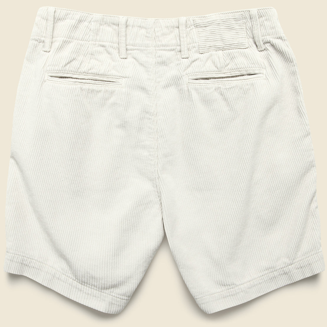 Button Fly Wale Corduroy Short - Ash - Save Khaki - STAG Provisions - Shorts - Solid