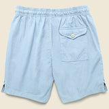 6.5" Twill Easy Shorts - Beach Blue - Save Khaki - STAG Provisions - Shorts - Lounge