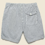 6" Hemp Stripe Easy Short - Natural/Navy - Save Khaki - STAG Provisions - Shorts - Lounge