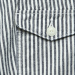 6" Hemp Stripe Easy Short - Natural/Navy - Save Khaki - STAG Provisions - Shorts - Lounge
