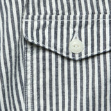 6" Hemp Stripe Easy Short - Natural/Navy - Save Khaki - STAG Provisions - Shorts - Lounge