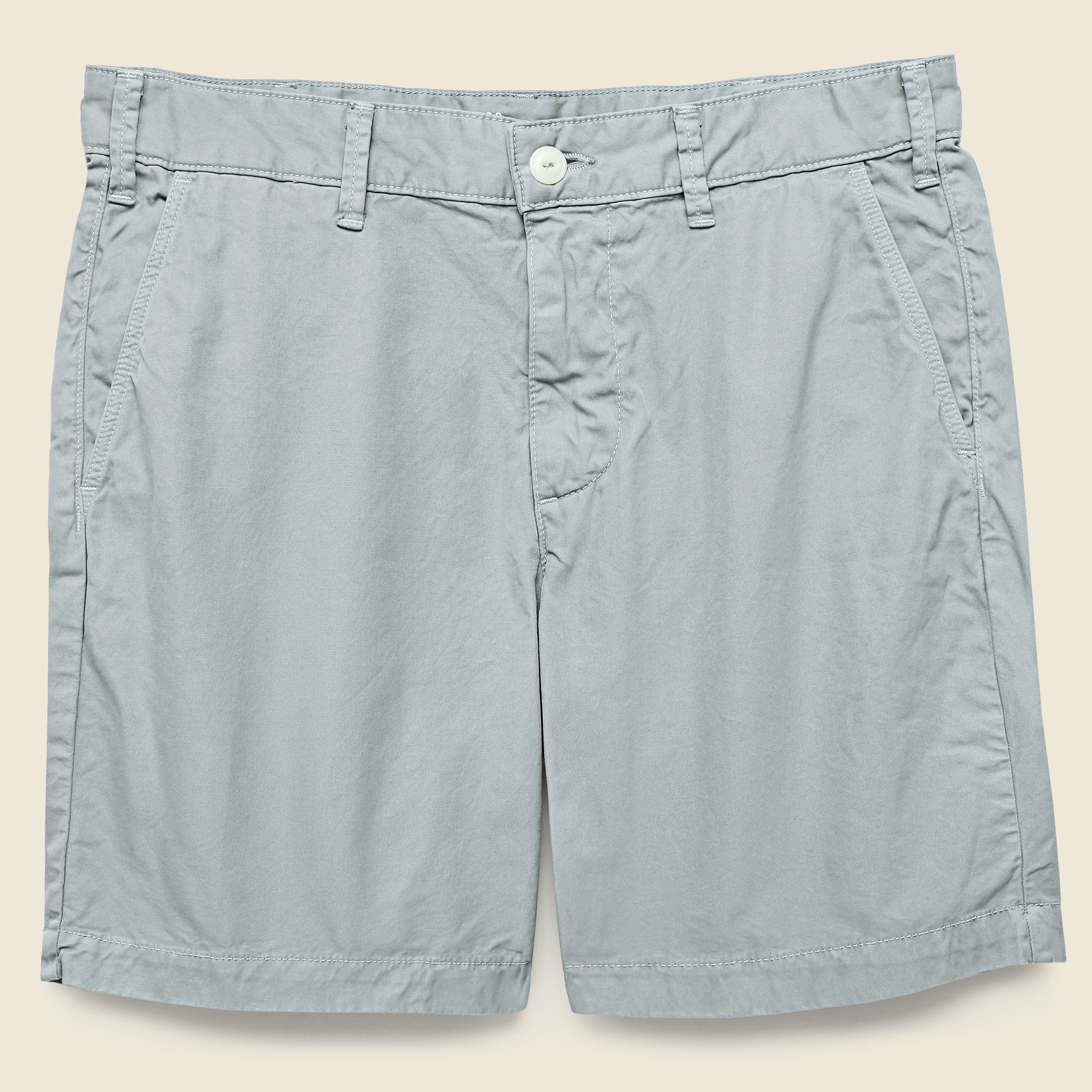 7" Twill Bermuda Short - Blue Stone