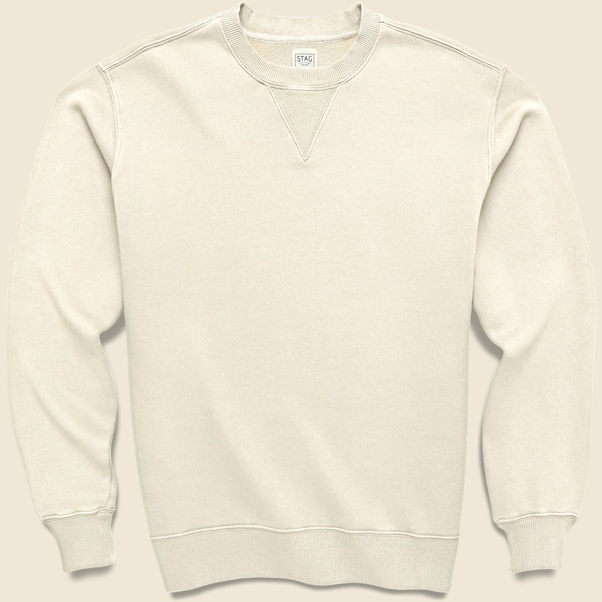 The Field Crew - Natural - STAG - STAG Provisions - Tops - Fleece / Sweatshirt