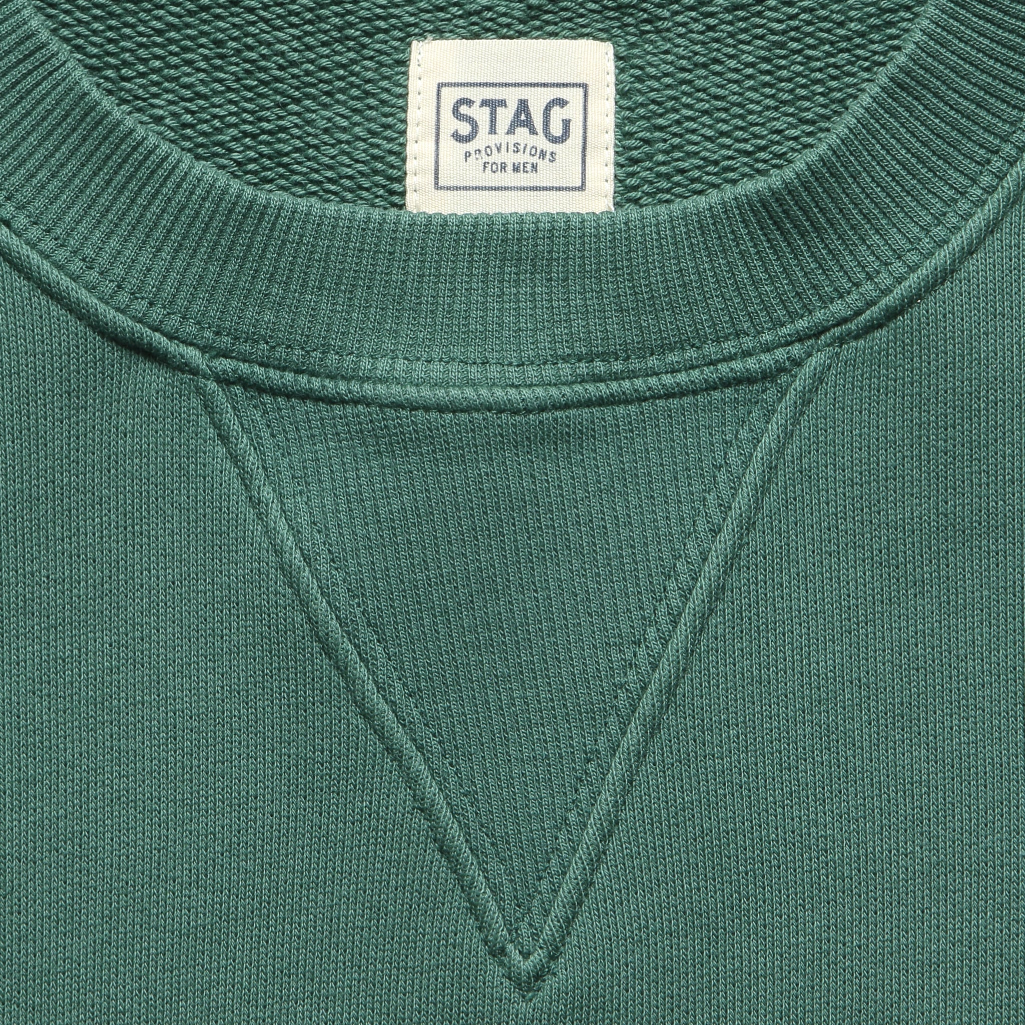 The Field Crew - Moss Green - STAG - STAG Provisions - Tops - Fleece / Sweatshirt