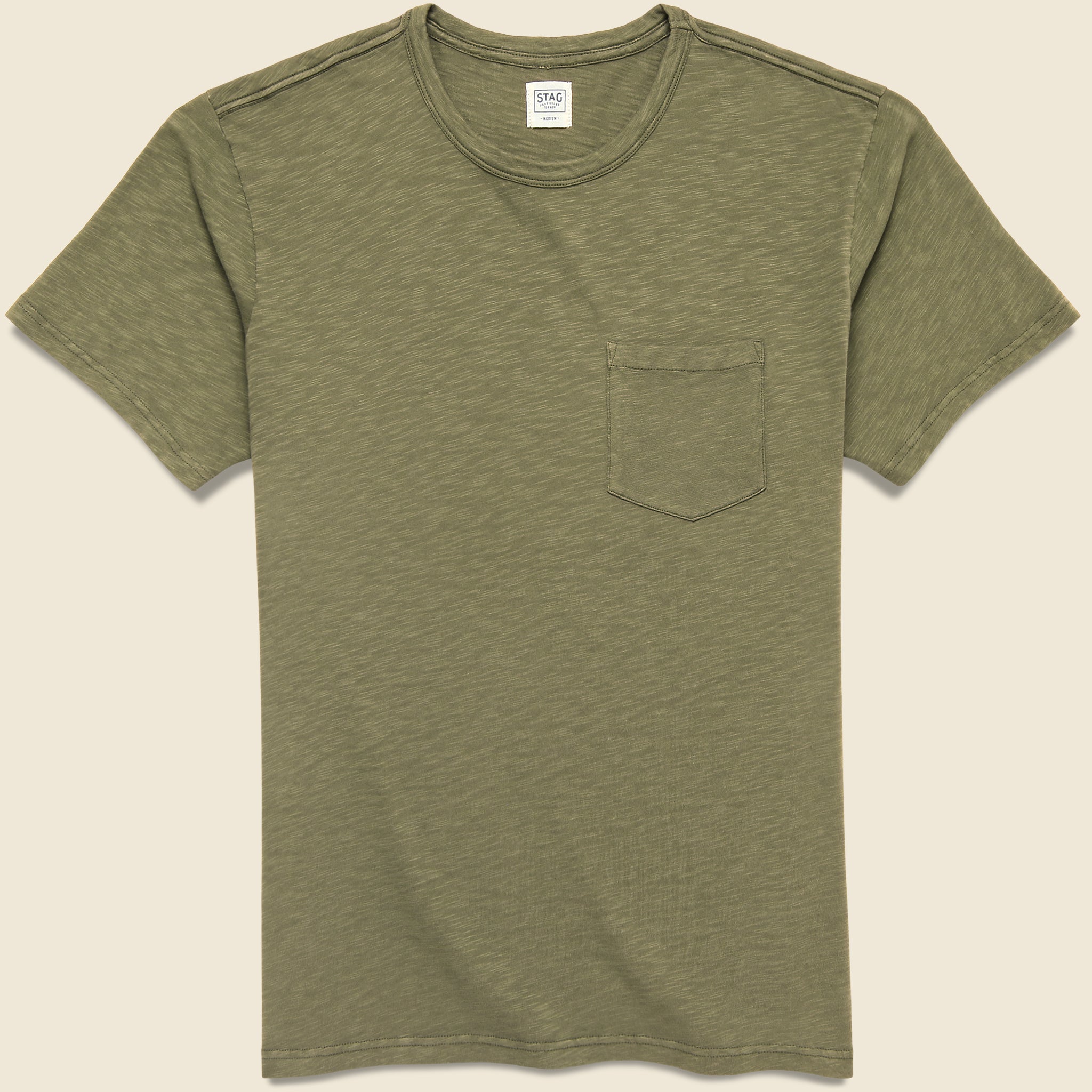 The Essential Pocket Tee - Olive - STAG - STAG Provisions - Tops - S/S Tee