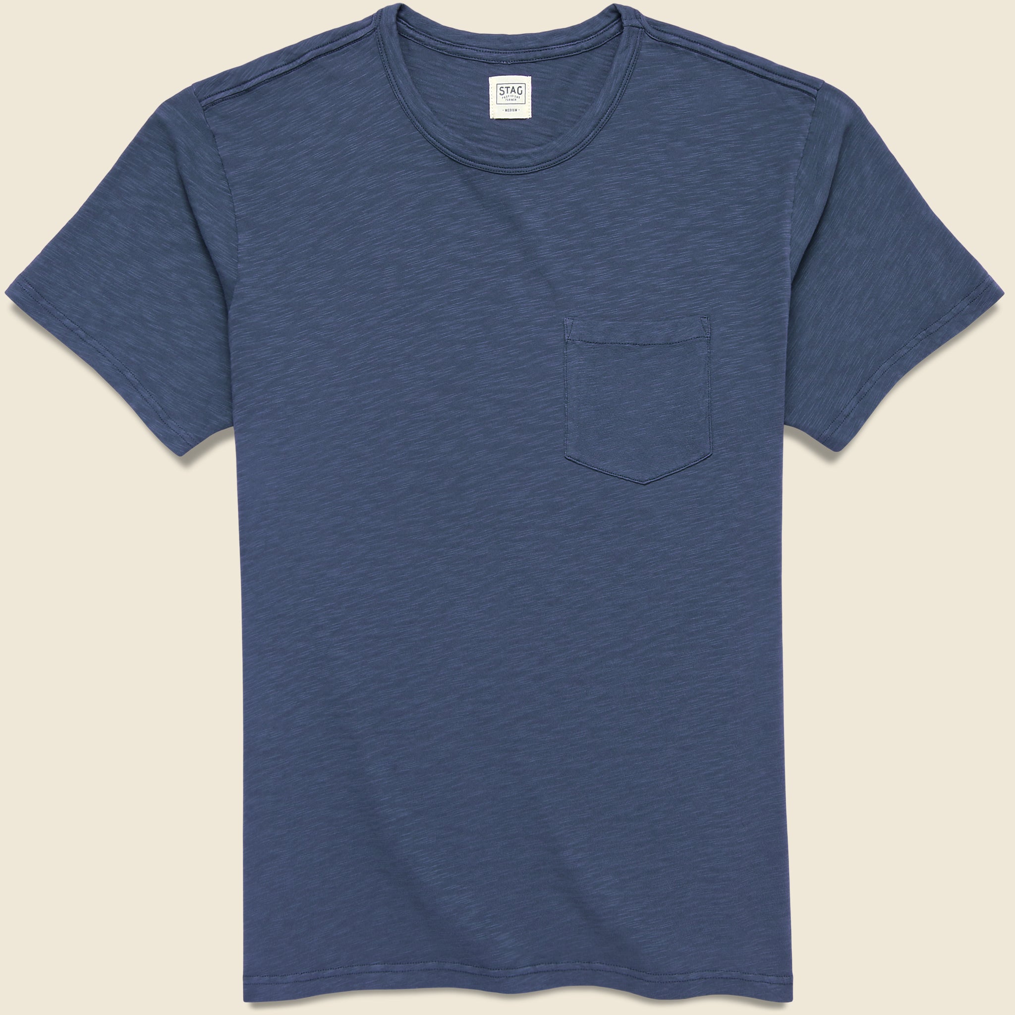 The Essential Pocket Tee - Washed Navy - STAG - STAG Provisions - Tops - S/S Tee