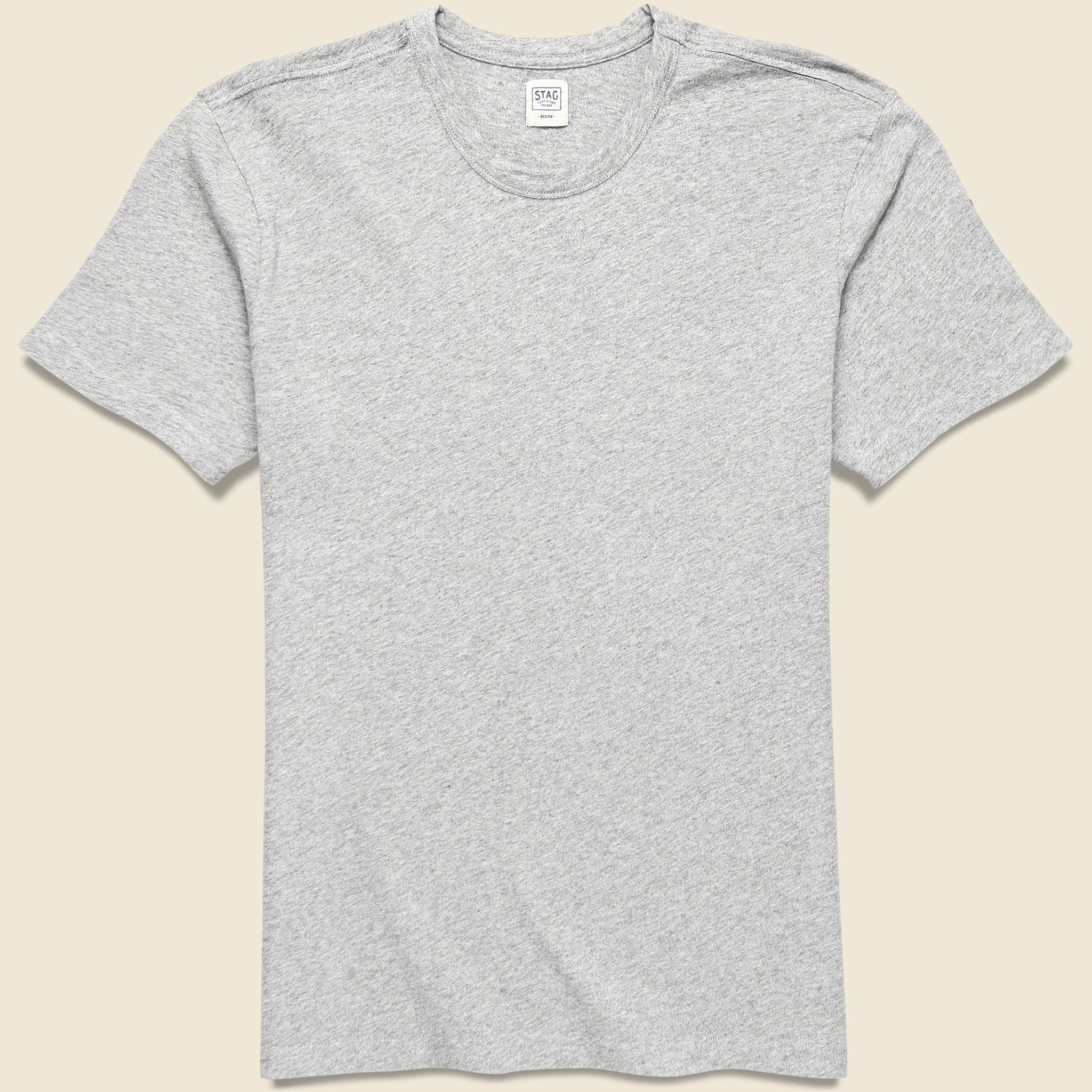 The Essential Tee - Heather Grey - STAG - STAG Provisions - Tops - S/S Tee