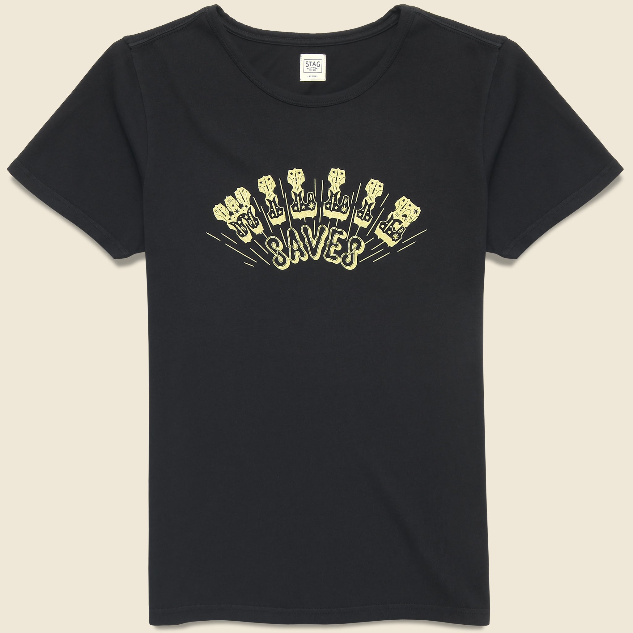 Willie Saves Tee - Black