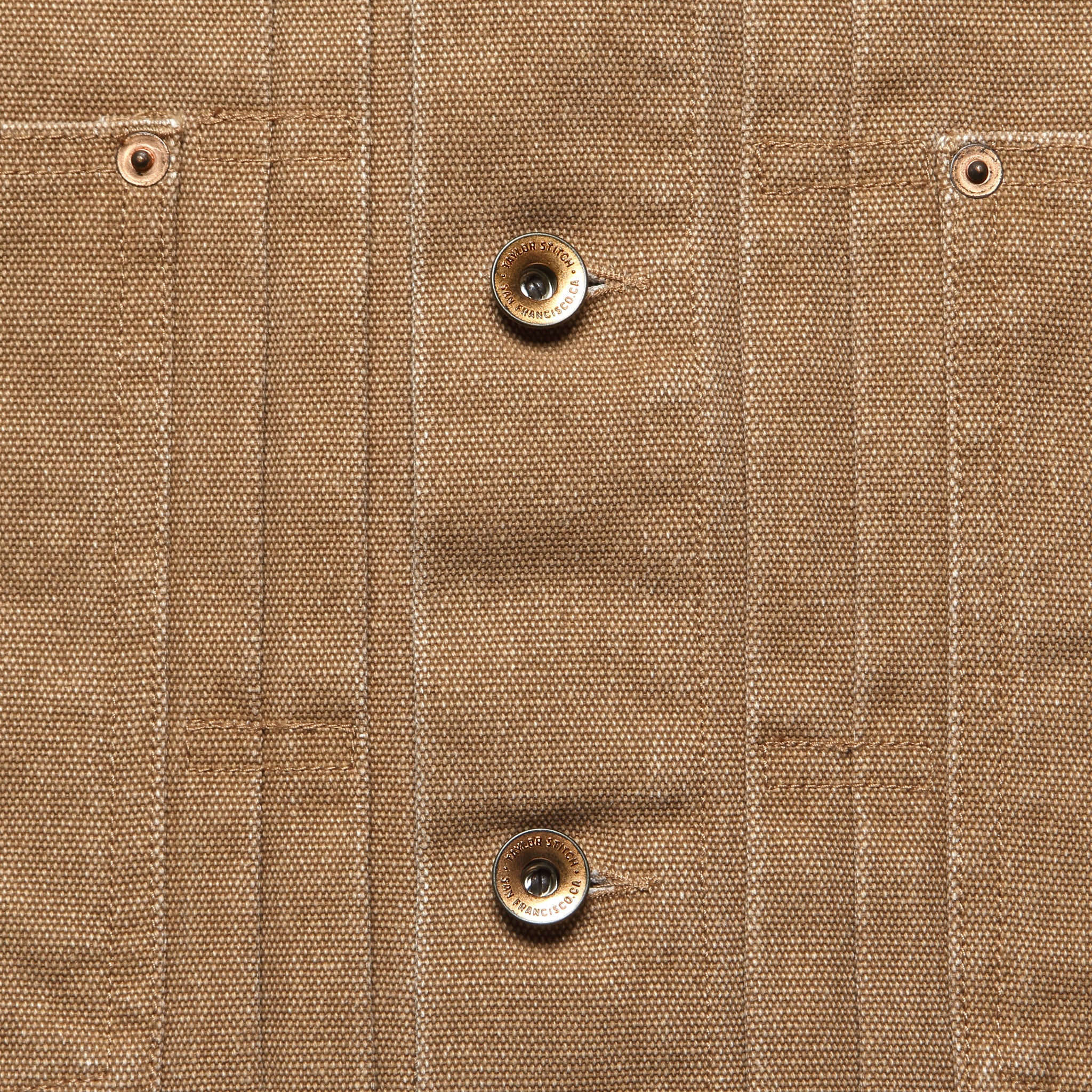 Ryder Jacket - Tobacco Chipped Canvas - Taylor Stitch - STAG Provisions - Outerwear - Coat / Jacket