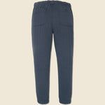 Apres Pant - Heather Midnight Quilted Jersey - Taylor Stitch - STAG Provisions - Pants - Lounge