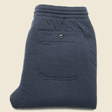 Apres Pant - Heather Midnight Quilted Jersey - Taylor Stitch - STAG Provisions - Pants - Lounge