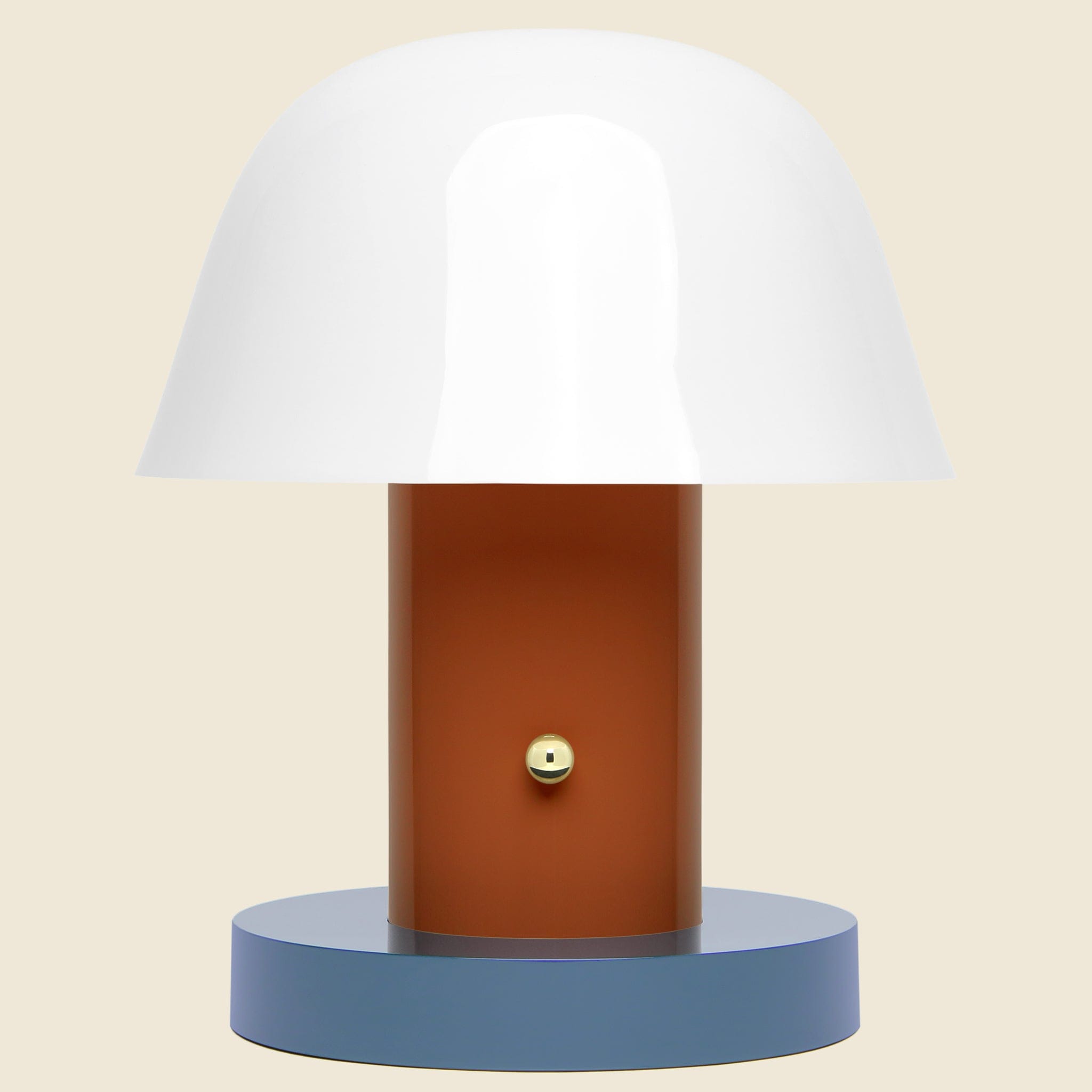 Setago Table Lamp - Rust/Thunder – STAG Provisions