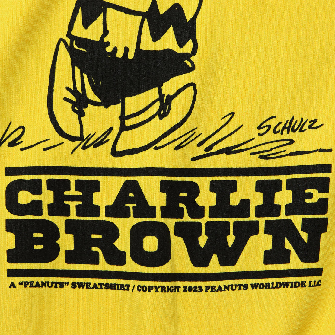 Charlie Brown Sweatshirt - Sunshine Yellow - TSPTR - STAG Provisions - Tops - Fleece / Sweatshirt