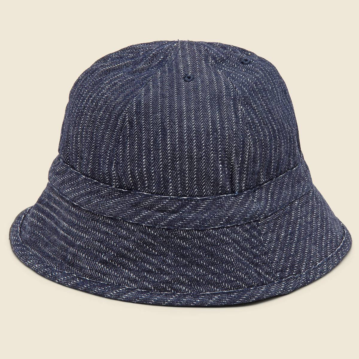 Japanese Denim Naval Hat - Indigo