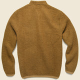 Wool Fleece Cardigan - Mustard - Universal Works - STAG Provisions - Tops - Sweater