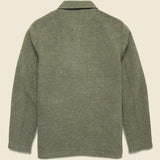 Harris Tweed Bakers Chore Jacket - Green - Universal Works - STAG Provisions - Outerwear - Coat / Jacket