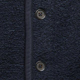 Alvar Fleece Lancaster Jacket - Navy - Universal Works - STAG Provisions - Outerwear - Coat / Jacket