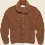 Alvar Fleece Lancaster Jacket - Cumin - Universal Works - STAG Provisions - Outerwear - Coat / Jacket