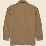 Fine Cord Bakers Overshirt - Khaki - Universal Works - STAG Provisions - Tops - L/S Woven - Overshirt