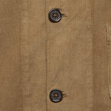 Fine Cord Bakers Overshirt - Khaki - Universal Works - STAG Provisions - Tops - L/S Woven - Overshirt